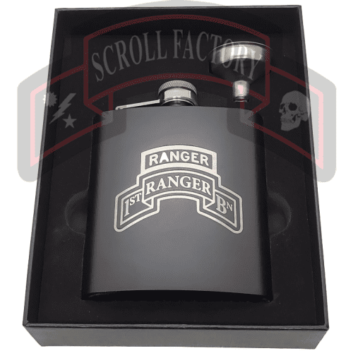 1 75 Tab Scroll Flask 6 oz Black Set