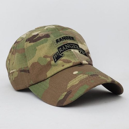 1st Ranger Bn Multicam operator cap subdued