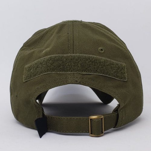 1st Ranger Bn OD operator cap subdued back