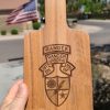 1st Ranger Bn Old Scroll cutting board