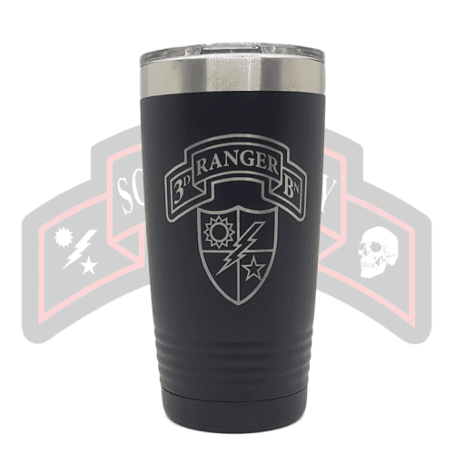 3d Ranger Bn Scroll Tumbler