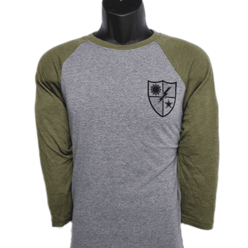 75th DUI Military Green long sleeve front 1 w