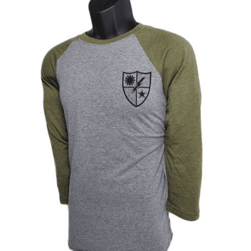 75th DUI Military Green long sleeve lft front 1 w