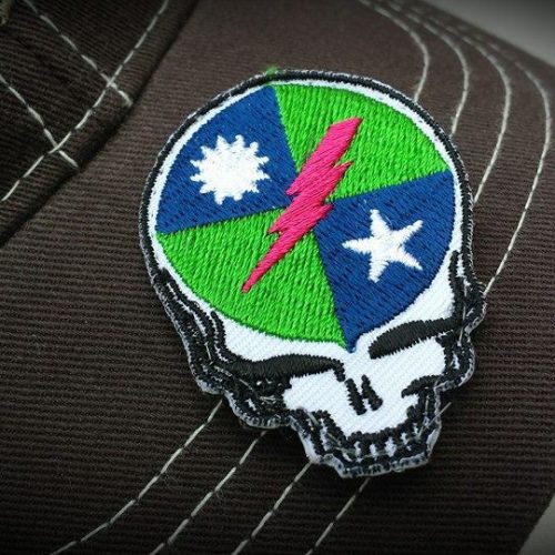 75th Dead Head DUI velcro patch