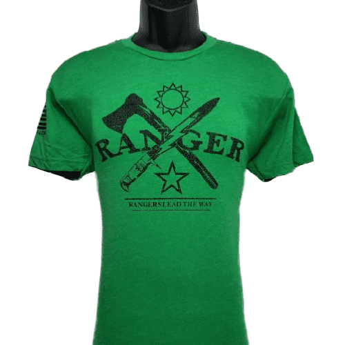 Chop and Stab Shirt Kelly Green Front 1 w