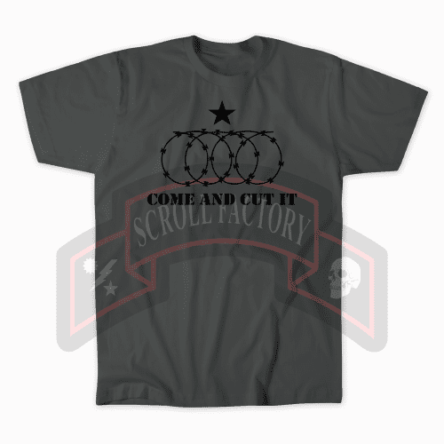 ComeandcutitCharcoalshirtmockup