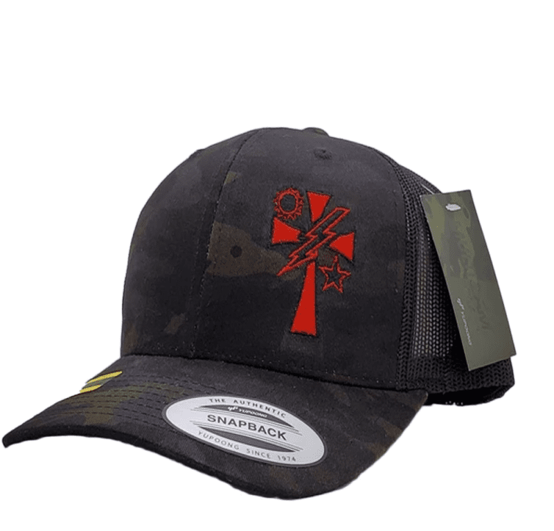 Crusader Cross Multicam Black