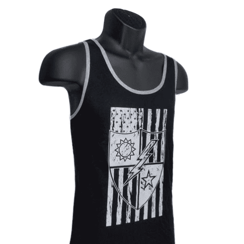 DUI Flag Tank Black ft 1 w