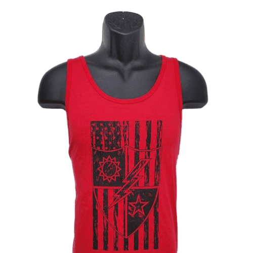 DUI Flag Tank Red ft 1 w