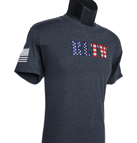 Mens RLTW Flag Charcoal 1 w