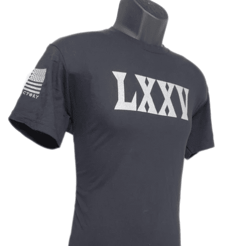 REGT lxxv Black Front rt 1 w