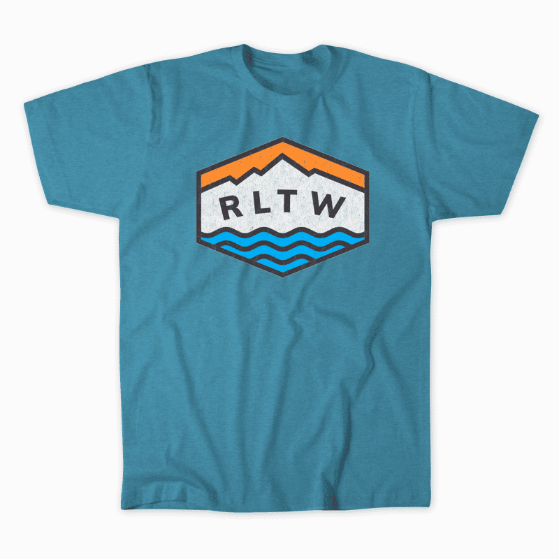 RLTWMTNSea shirtmockup BondiBlue