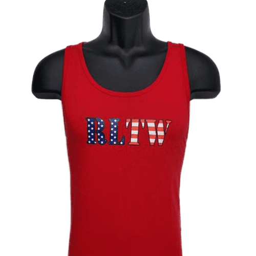 RLTW Flag Red front Tank 1 w