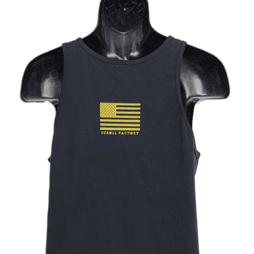 RangersWWIIBlackTankTopBack