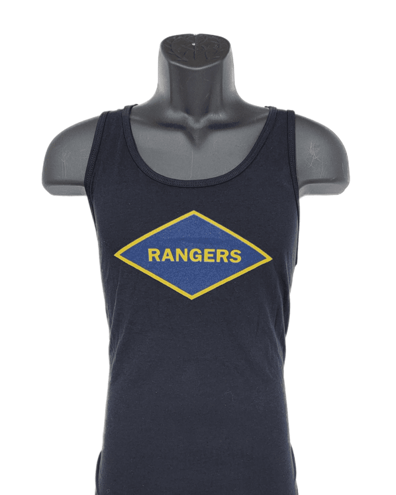 RangersWWIIBlackTankTopfront1