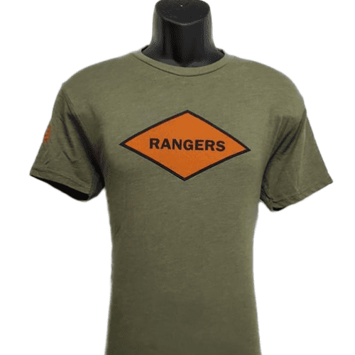 Rangers Orange Diamond Military Green Front 1 w