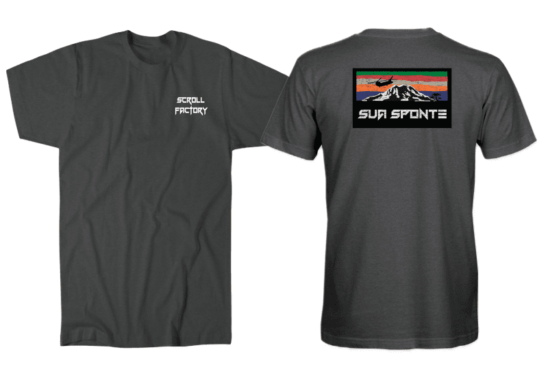 SuaSponteMtRainer2023ShirtCharcoal