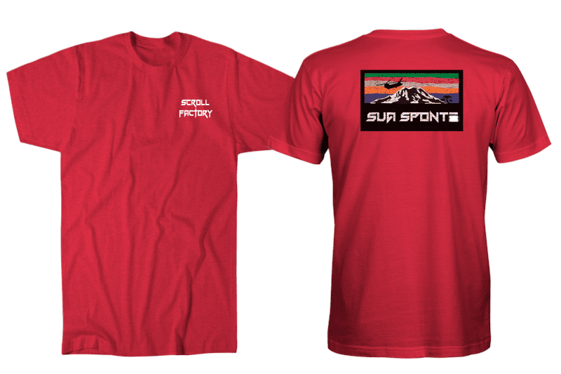 SuaSponteMtRainer2023ShirtRed