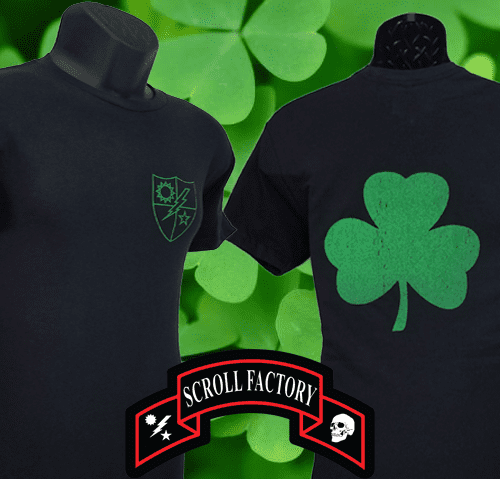 st patricks day shamrocks Black